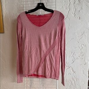 Raffi Coral Cotton Sweater